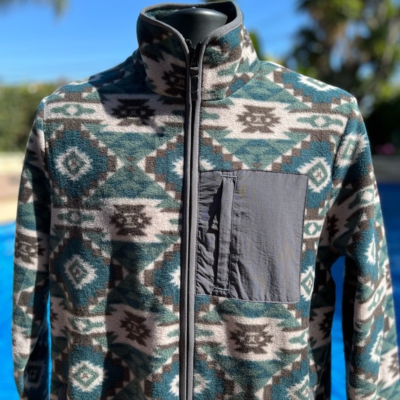 WeSC Aztec Fleece Jacket - Picture 11 of 16